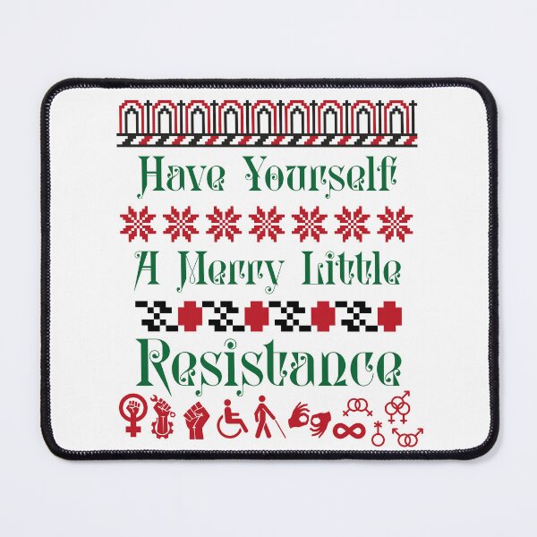 Item preview, Merry Little Christmas Resistance - White designed and sold by jenncase8.