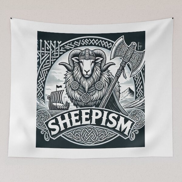 Item preview, Sheepism logo 8 designed and sold by Thpoar.