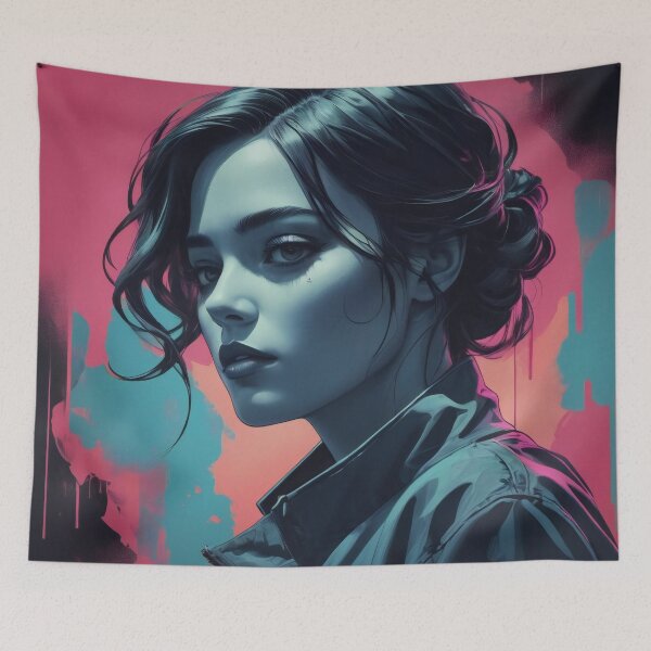 Item preview, Cinematic Hand-Drawn Artwork of a Mysterious Entity designed and sold by ImmersiveArt Era.