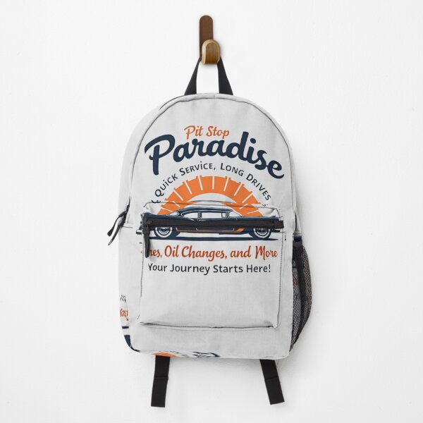 Item preview, Pit Stop Paradise car designed and sold by PattaZone.