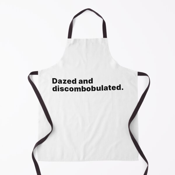 Item preview, Dazed and discombobulated | Word lover black text designed and sold by ThingsOnTees.