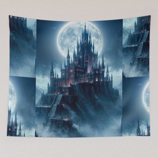 Item preview, Gothic Scary Castle designed and sold by Odar.