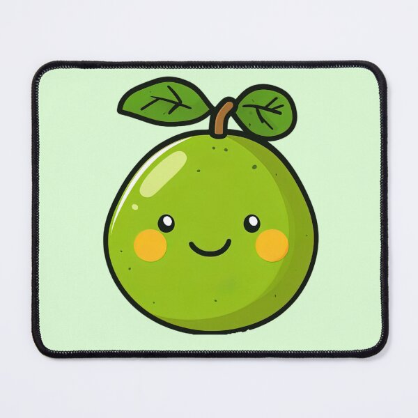 Item preview, Adorable Smiling Green Fruit designed and sold by jgvisualarts.