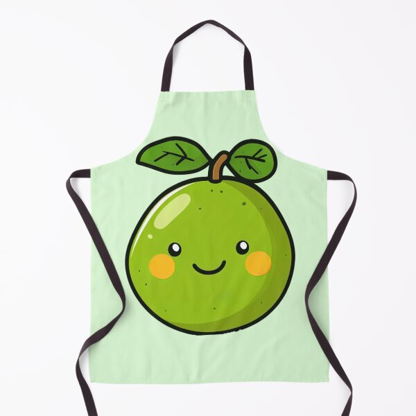 Item preview, Adorable Smiling Green Fruit designed and sold by jgvisualarts.