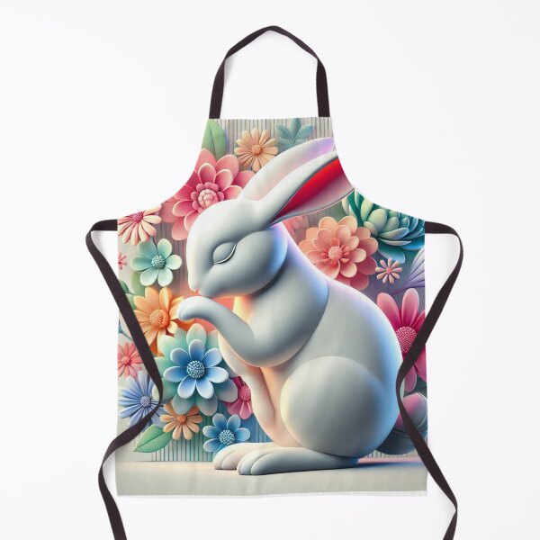 Item preview, Bunny grooming himself designed and sold by FusiTink.