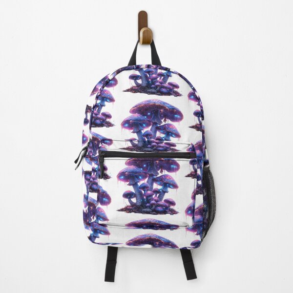 Item preview, Trippy mystical neon mushroom dark academia cottagecore aesthetic designed and sold by cocomelon168.