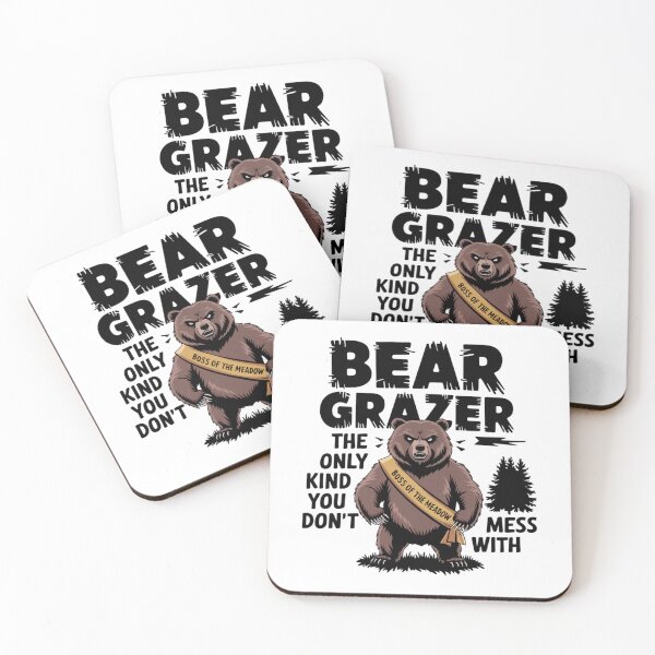 Item preview, bear grazer boss designed and sold by bukajart.