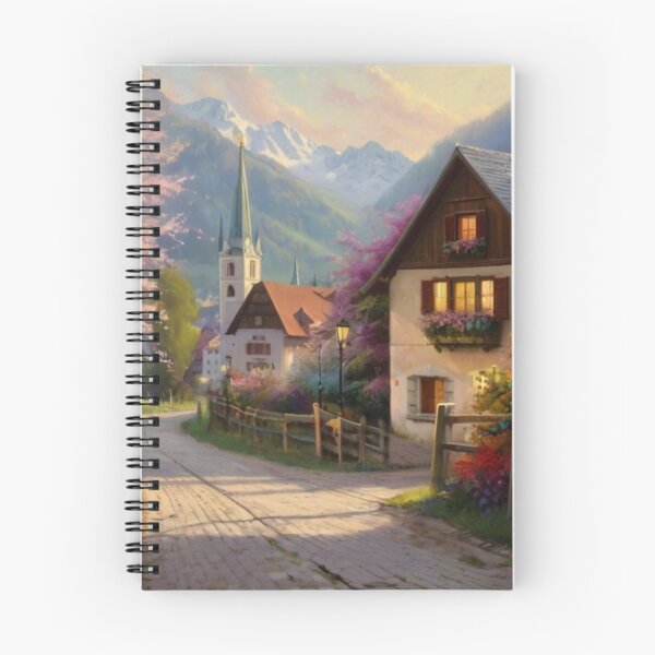 Item preview, Blooming Streets of Alpine Charm designed and sold by BlareBlare.