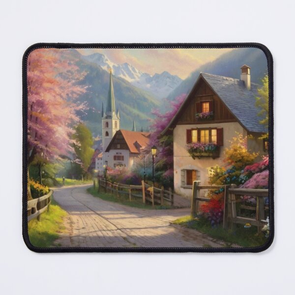 Item preview, Blooming Streets of Alpine Charm designed and sold by BlareBlare.