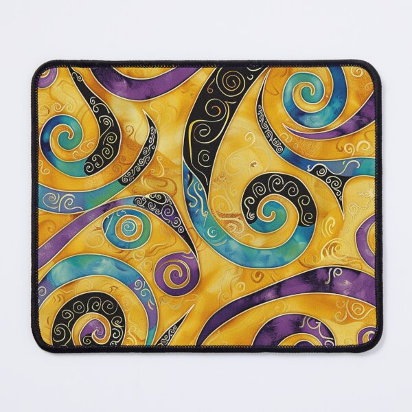 Item preview, New Zealand Māori Paua Pattern Koru Design 201 designed and sold by GrinGalore.