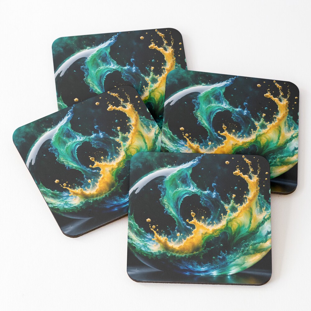 Item preview, Coasters (Set of 4) designed and sold by Unstability.