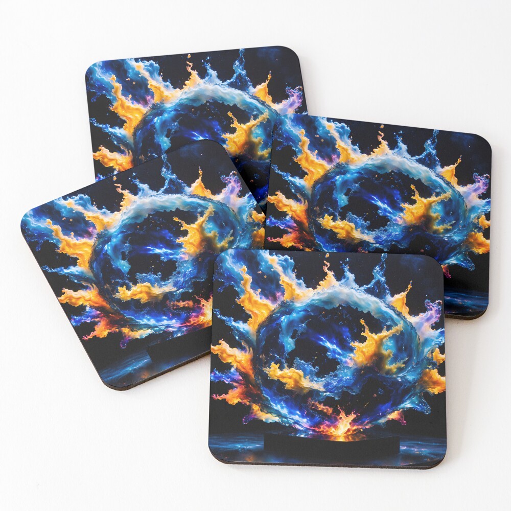Item preview, Coasters (Set of 4) designed and sold by Unstability.