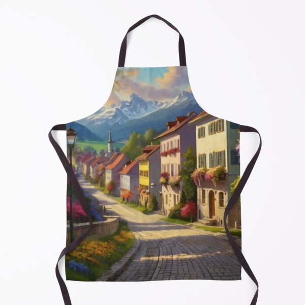 Item preview, Springtime Stroll Through an Austrian Town designed and sold by BlareBlare.