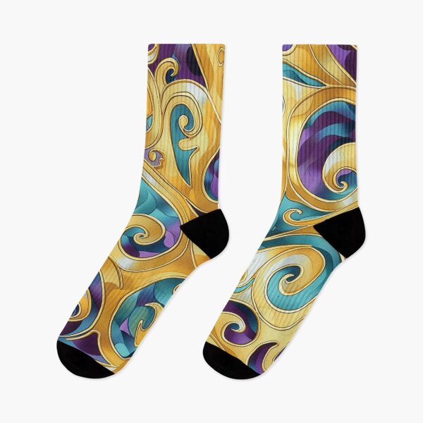 Item preview, New Zealand Māori Paua Pattern Koru Design 202 designed and sold by GrinGalore.