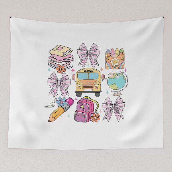 Item preview, Coquette School, Back to School, Coquette Pink Bow designed and sold by Gwenaelbain.