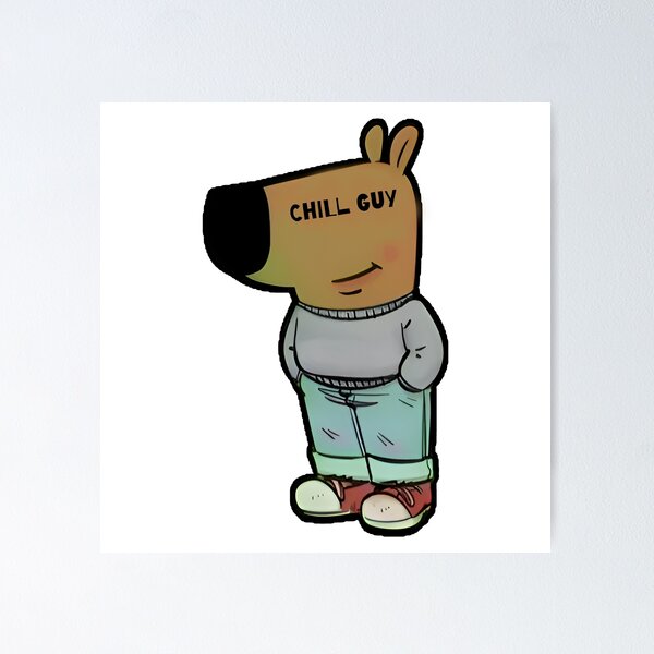 Item preview, Chill Guy Without Vision designed and sold by kripalsutariya.