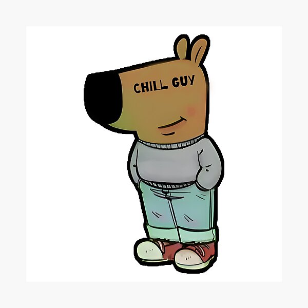 Item preview, Chill Guy Without Vision designed and sold by kripalsutariya.