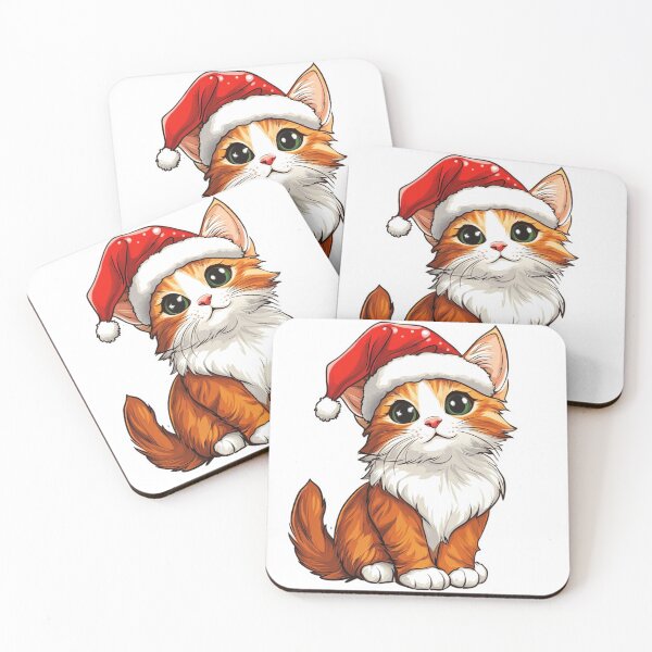 Item preview, Holiday Cat Design | Festive Feline Artwork | Adorable Christmas Kitty Illustration | Winter Cat Decor designed and sold by StickerHavenn.