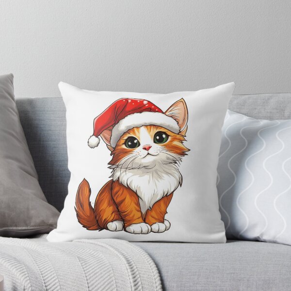 Item preview, Holiday Cat Design | Festive Feline Artwork | Adorable Christmas Kitty Illustration | Winter Cat Decor designed and sold by StickerHavenn.