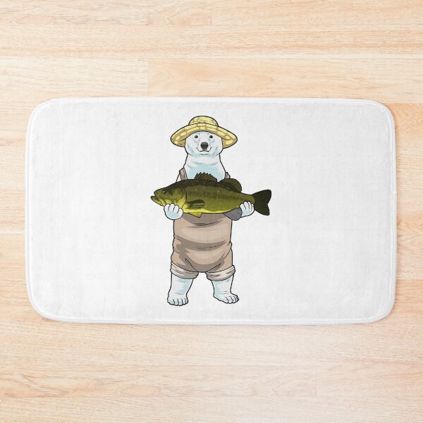 Item preview, Polar bear Fisher Fish Fishing designed and sold by Snabdesign84.