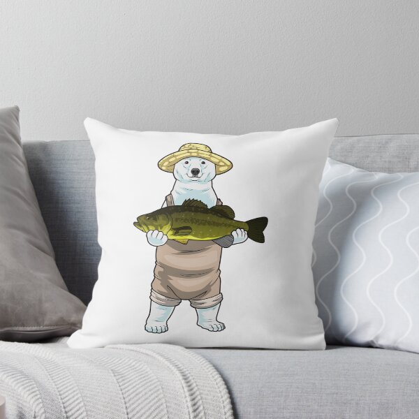 Item preview, Polar bear Angler Fish Fishing designed and sold by Snabdesign84.