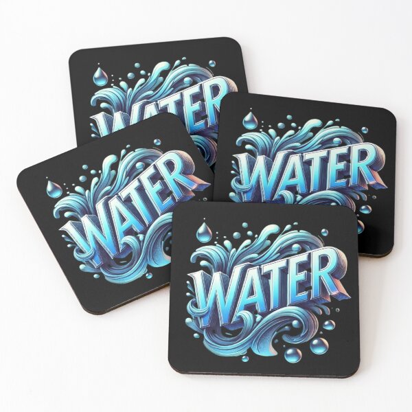Item preview, Refreshing water 3D word designed and sold by Pyroluxe.