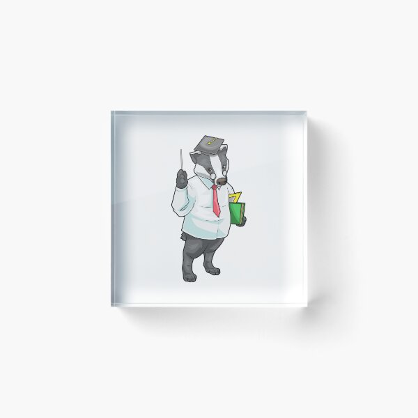 Item preview, Badger Math Teacher designed and sold by Snabdesign84.