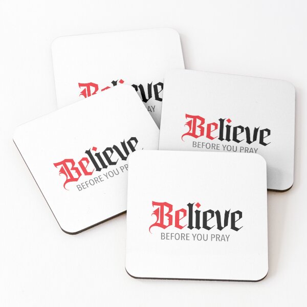 Item preview, Faith First: Believe Before You Pray designed and sold by PURNOMATRA.