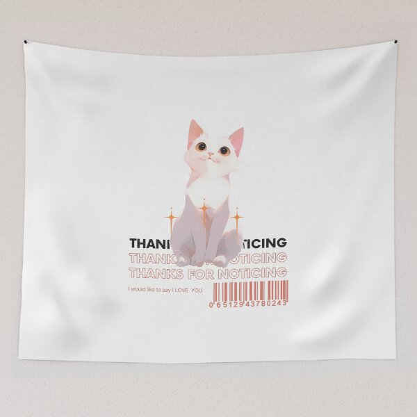 Item preview, Thank You for Noticing - Adorable Cat Appreciation designed and sold by seunghu.