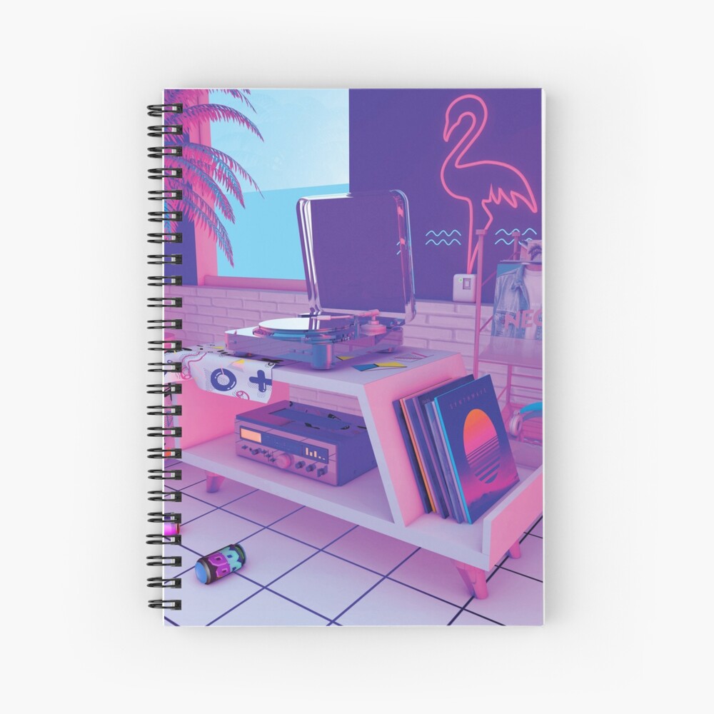s p i n n i n g w a v e Spiral Notebook