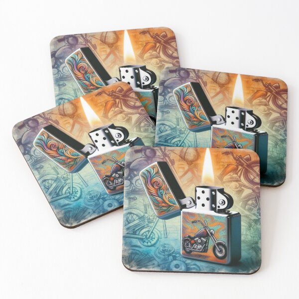 Item preview, Zippo lighter motorcycle lighter, vintage  designed and sold by TopSprint.