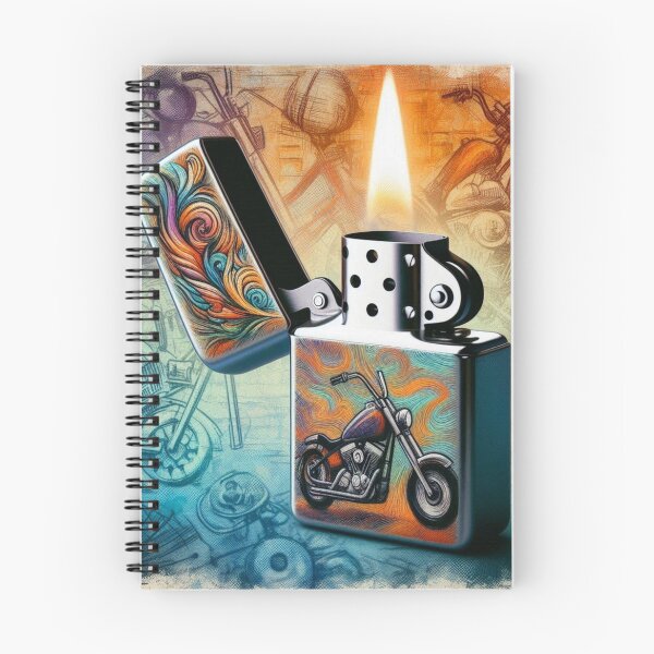 Item preview, Zippo lighter motorcycle lighter, vintage  designed and sold by TopSprint.