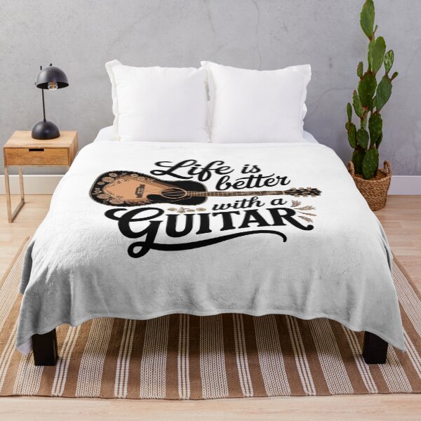 Item preview, Life Is Better With A Guitar - Acoustic Guitar designed and sold by MrERNST.