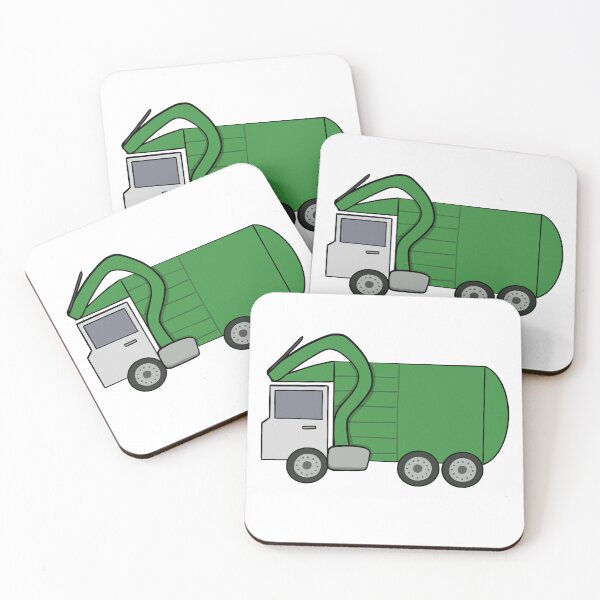Item preview, Front loading Garbage truck designed and sold by Adaptixstudio.