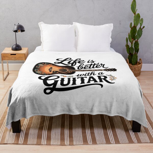 Item preview, Life Is Better With A Guitar - Acoustic Guitar designed and sold by MrERNST.
