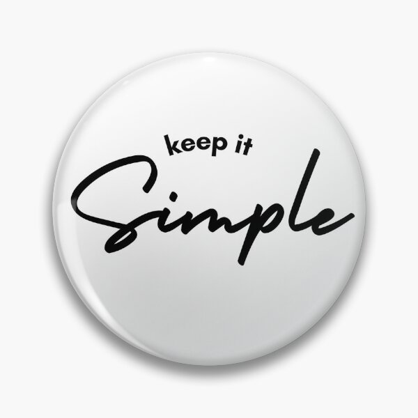 Item preview, Keep it simple designed and sold by artonfabrica.