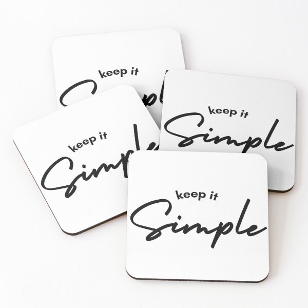 Item preview, Keep it simple designed and sold by artonfabrica.
