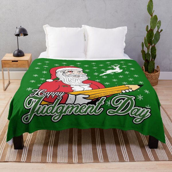 Item preview, Christmas Santa Claus Happy Judgment Day designed and sold by 84collective.