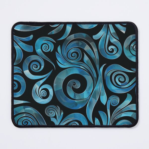 Item preview, New Zealand Māori Paua Pattern Koru Design 204 designed and sold by GrinGalore.