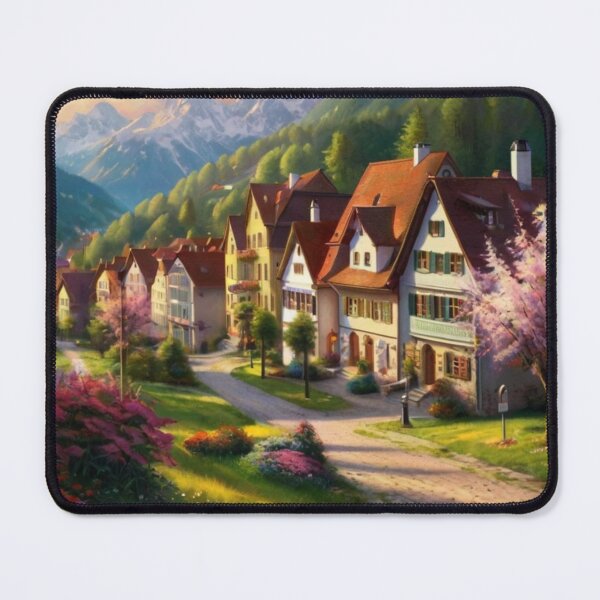 Item preview, Blossoms and Beauty on a Town Street designed and sold by BlareBlare.