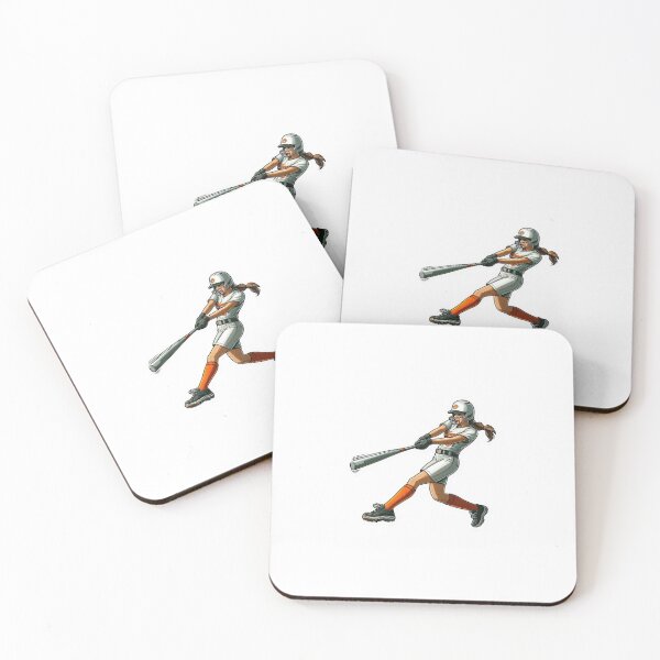 Item preview, Woman base ball player designed and sold by Chase12921.
