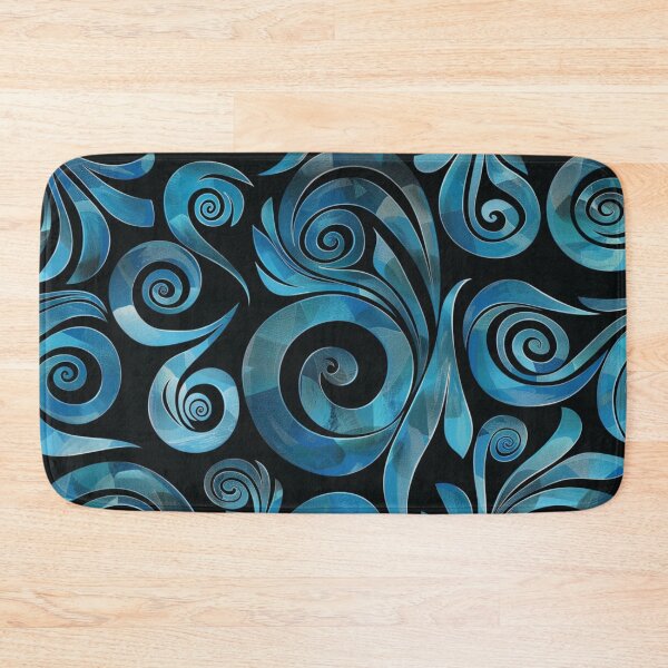 Item preview, New Zealand Māori Paua Pattern Koru Design 204 designed and sold by GrinGalore.