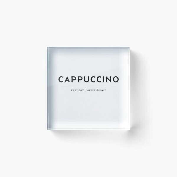 Item preview, Coffee Series - Cappuccino designed and sold by ZenZero88.