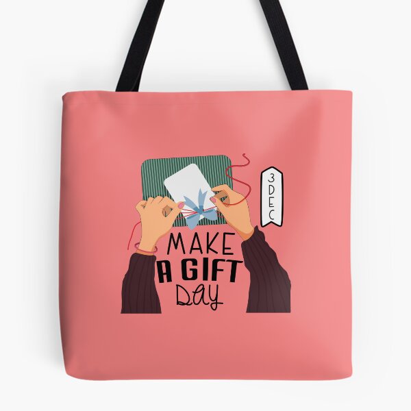 Item preview, 3 December Make A Gift Day - Wacky Holidays designed and sold by ChemicalXShop.