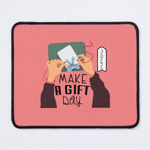 Item preview, 3 December Make A Gift Day - Wacky Holidays designed and sold by ChemicalXShop.