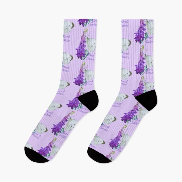 Item preview, Purple flowers and butterflies designed and sold by Monddesign333.