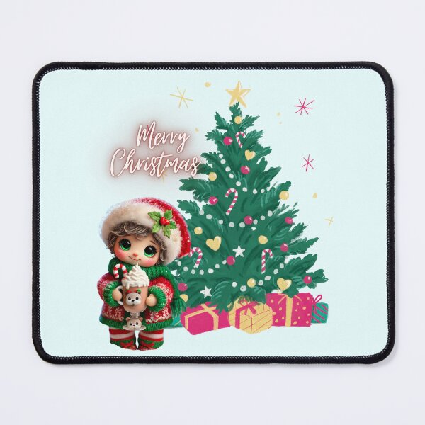 Item preview, Festive Christmas Character in a Snowy Winter Wonderland designed and sold by Whats-ever.
