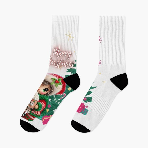 Item preview, Festive Christmas Character in a Snowy Winter Wonderland designed and sold by Whats-ever.