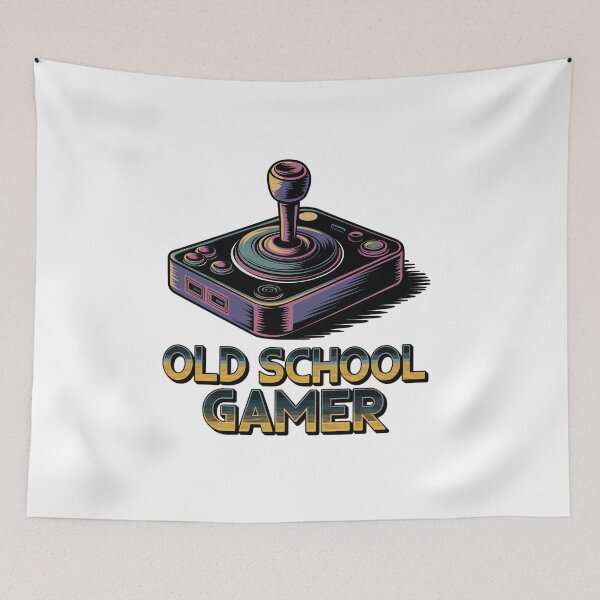 Item preview, Old School Gamer-retro Joystick designed and sold by MrERNST.