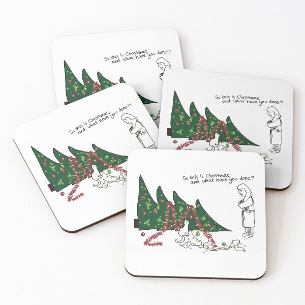 Item preview, So This is Christmas designed and sold by thelittleforest.